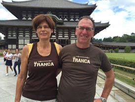 Liesbeth y Hans en Japón, agosto 2016