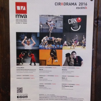 La Tranca con el teatro de circo de Málaga