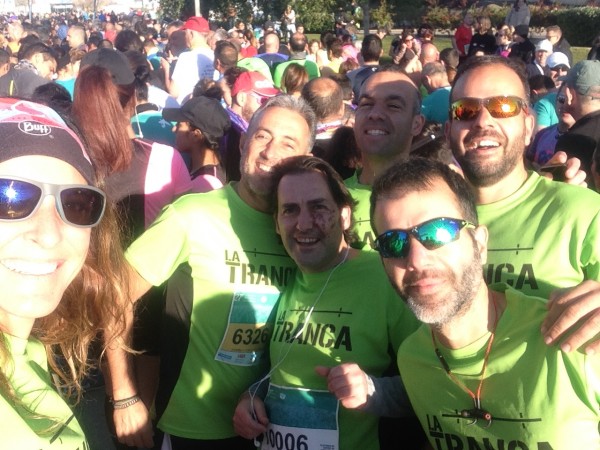 La Tranca Málaga runnerstrancos@s Media Maratón