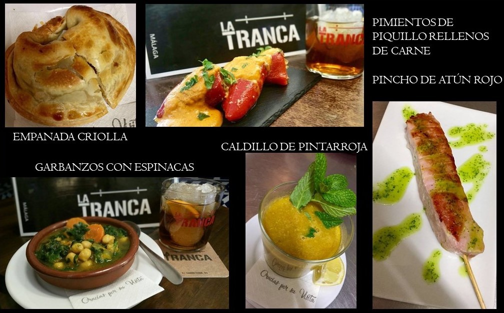 La Tranca Málaga tapas menu